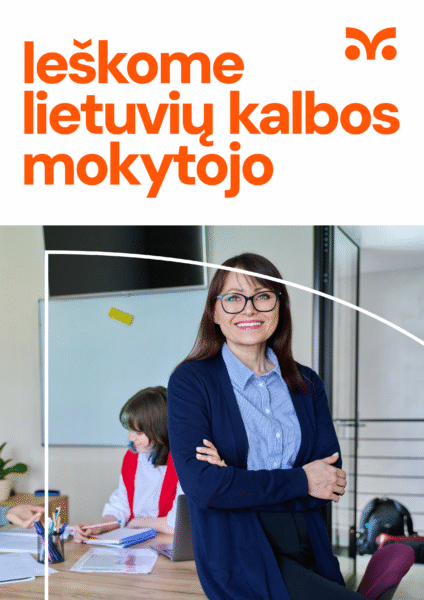 Ieškome lietuvių kalbos mokytojo